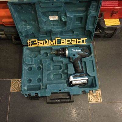 Лот: 15262502. Фото: 1. Шуруповерт Makita DF347D кейс... Запчасти