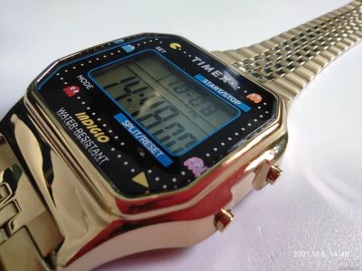 Лот: 18173010. Фото: 1. Винтажные электронные часы Timex... Оригинальные наручные часы