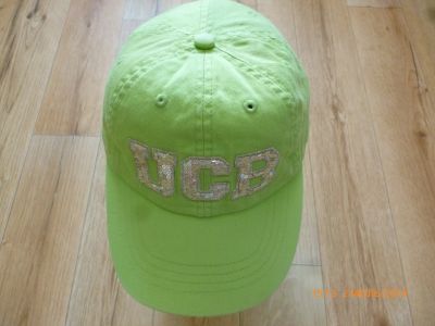 Лот: 13995704. Фото: 1. Бейсболка Benetton фисташковый... Головные уборы