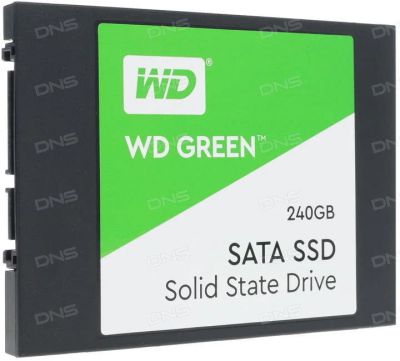 Лот: 12663282. Фото: 1. 240 ГБ SSD-накопитель WD Green... SSD-накопители