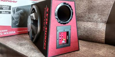 Лот: 17448526. Фото: 1. Активный Сабвуфер Pioneer TS-WX300A... Сабвуферы