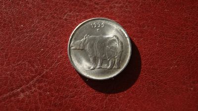 Лот: 19469248. Фото: 1. Индия 25 пайс 1999г. Азия