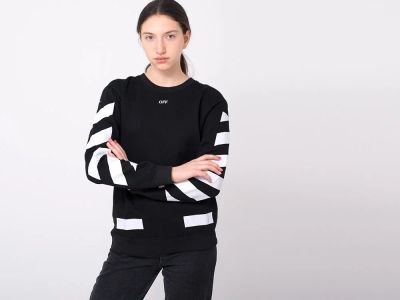 Лот: 16825240. Фото: 1. Свитшот OFF-WHITE (16364). Свитеры, толстовки, худи
