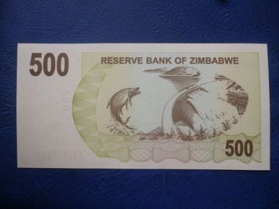 Лот: 11299945. Фото: 1. 500 долларов 2006 года Зимбабве... Африка