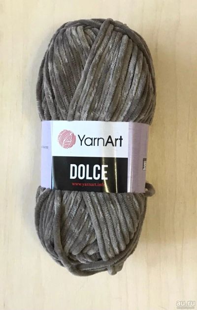 Лот: 17112793. Фото: 1. Пряжа YarnArt Dolce , 100% микро-полиэстер... Ткани, нитки, пряжа