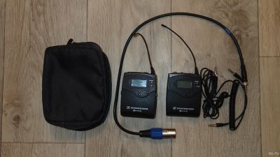 Лот: 12997199. Фото: 1. Радиомикрофон Радиосистема Sennheiser... Наушники, гарнитуры