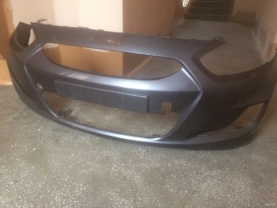 Лот: 13636950. Фото: 1. Бампер hyundai Solaris. Кузов