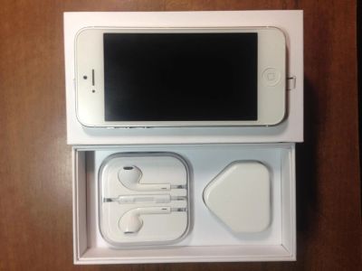 Лот: 3783149. Фото: 1. iphone 5 16gb original на гарантии... Смартфоны