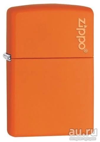 Лот: 6523771. Фото: 1. Зиппо зажигалка Zippo 231ZL Orange. Зажигалки, спички, пепельницы