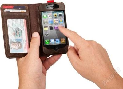 Лот: 1478248. Фото: 1. BookBook - чехол для Iphone 4. Чехлы, бамперы