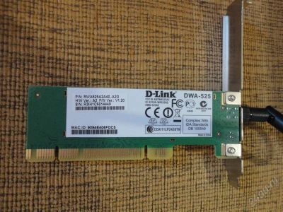 Лот: 2878850. Фото: 1. Адаптер беспроводной D-Link DWA-525. WiFi, Bluetooth адаптеры