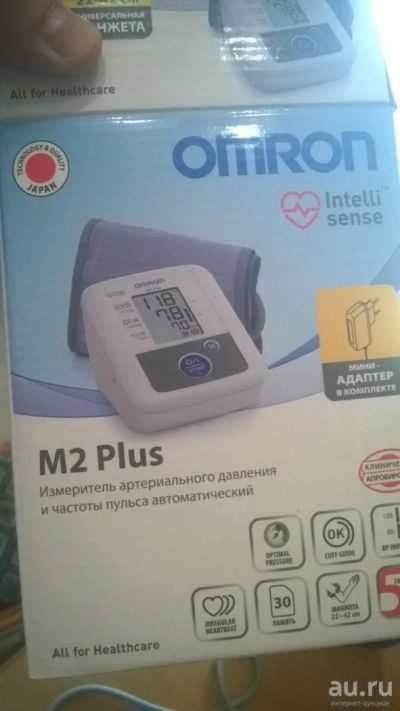 Лот: 9213096. Фото: 1. Тонометр OMRON M2 Plus. Оборудование