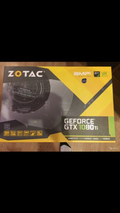 Лот: 12834020. Фото: 1. Видеокарта Zotac GTX1080Ti. Видеокарты