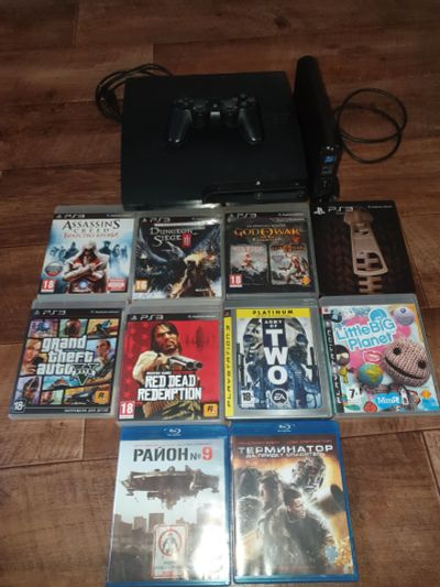 Лот: 14664994. Фото: 1. Playstation 3 Игровая консоль... Игры для консолей