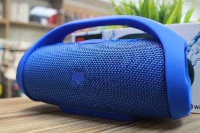 Лот: 17594856. Фото: 1. Boombox mini синий. Портативные, беспроводные колонки