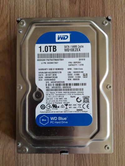 Лот: 19974426. Фото: 1. Жёсткий диск. Жёсткие диски (HDD)