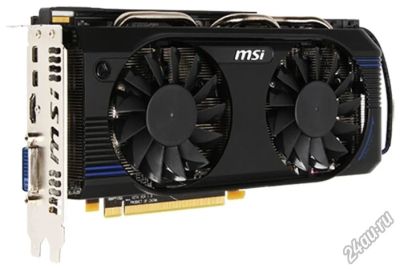 Лот: 4764938. Фото: 1. MSI Radeon HD 7870 2GD5T/OC 2Gb... Видеокарты