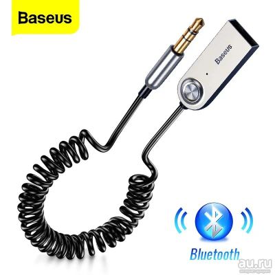 Лот: 16864778. Фото: 1. Bluetooth Aux адаптер Baseus. Другое (аудиотехника)