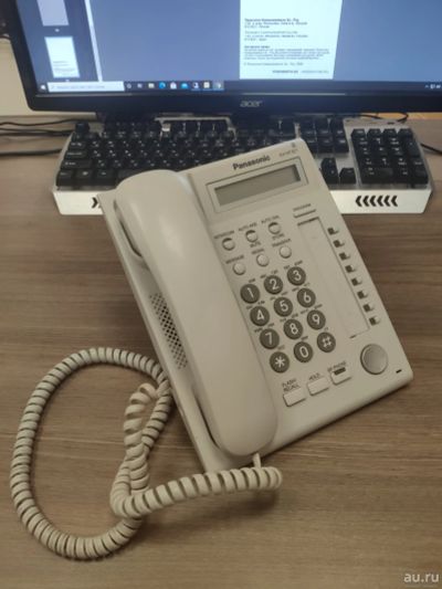 Лот: 17231990. Фото: 1. IP телефон Panasonic kx-nt321. Проводные телефоны