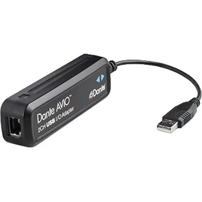 Лот: 25529454. Фото: 1. Адаптер Audinate Dante AVIO 2x2... USB-флеш карты