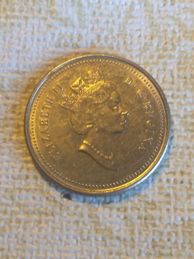 Лот: 18879174. Фото: 1. Канада 10 центов 1991. Америка