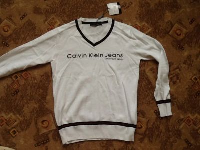Лот: 3832556. Фото: 1. Кофта Calvin Klein Jeans. Свитеры, толстовки, худи