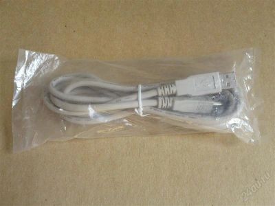 Лот: 1958540. Фото: 1. Кабель USB (AB). Для принтера... Шлейфы, кабели, переходники