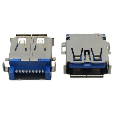 Лот: 22491792. Фото: 1. Разъём USB №163 ver.3.0 female. Разъёмы