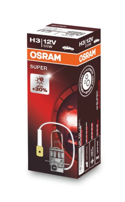 Лот: 11304728. Фото: 1. Osram H3 Super 64151SUP. Оптика и освещение
