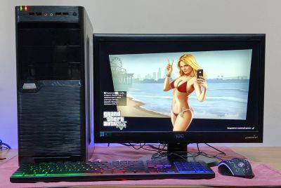 Лот: 24698117. Фото: 1. Компьютер для игр 4 core/16 Gb... Компьютеры в сборе