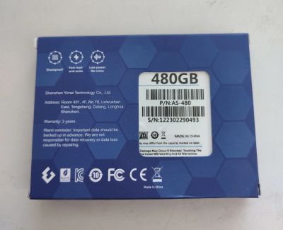Лот: 20231250. Фото: 1. SSD 480 Gb новый в коробочке. SSD-накопители