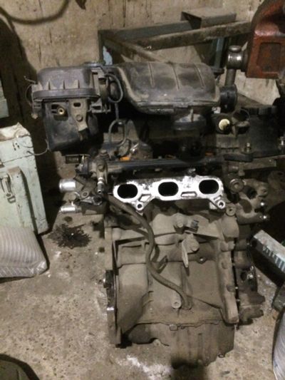 Лот: 15765590. Фото: 1. двигатель 1kr-fe 71 л.с. toyota... Двигатель и элементы двигателя