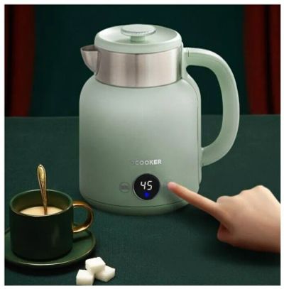 Лот: 21248962. Фото: 1. Электрический чайник Qcooker Retro... Чайники, кофемашины, кулеры
