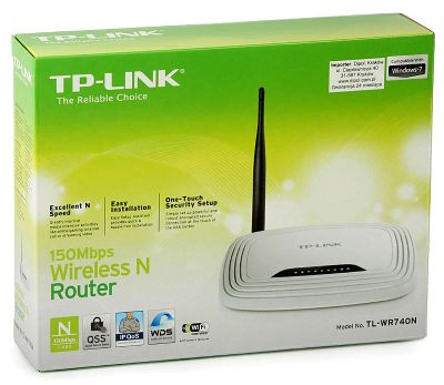 Лот: 6317163. Фото: 1. Роутер TP-LINK TL-WR740N. Маршрутизаторы (роутеры)