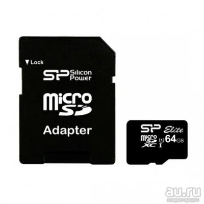 Лот: 17115643. Фото: 1. Карта памяти microSDHC Silicon... Карты памяти