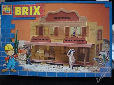 Лот: 582103. Фото: 1. Конструктор SES BRIX Салун, для... Конструкторы