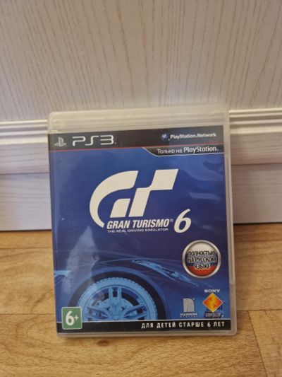 Лот: 22516560. Фото: 1. Gran turismo 6 PS3 / Лицензионный... Игры для консолей