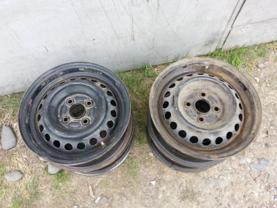 Лот: 4215171. Фото: 1. R14 4*100 Honda Fit. Диски