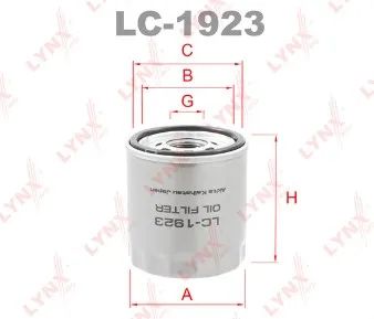 Лот: 24638151. Фото: 1. Фильтр масляный TC-1251 Lynx LC-1923... Расходные материалы