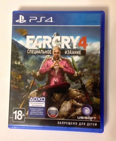 Лот: 5276373. Фото: 1. Диск Far Cry 4 для PS4 (Playstation... Игры для консолей