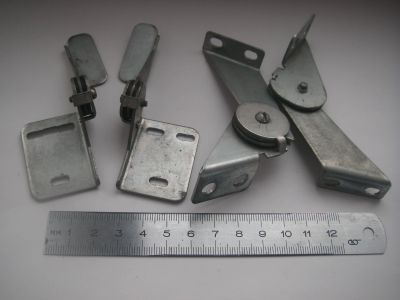 Лот: 25077551. Фото: 1. Шарниры крышки РЭА **2 комплекта... Тюнеры, радиоприёмники