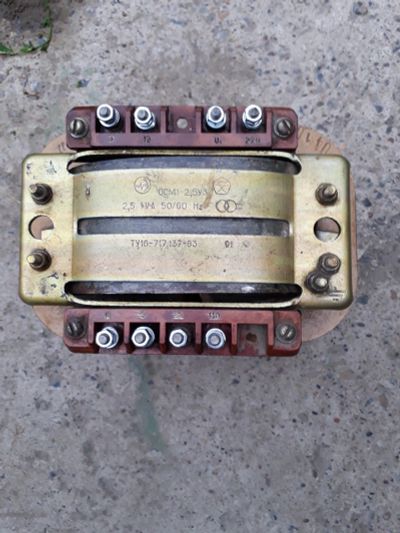 Лот: 14236632. Фото: 1. Трансформатор понижающий: тип... Трансформаторы, катушки