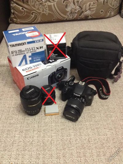 Лот: 5090949. Фото: 1. Canon EOS 550D KIT 18-55IS... Цифровые зеркальные