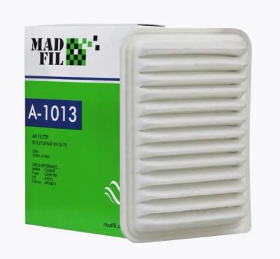 Лот: 16646534. Фото: 1. Фильтр воздушный A-1013 Madfil. Расходные материалы