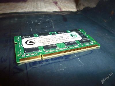 Лот: 2521991. Фото: 1. DDR2 1024 sodim ram 800мгц. Оперативная память