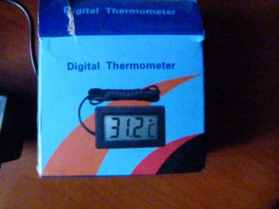 Лот: 16819498. Фото: 1. Цифровой (электронный) термометр... Головки измерительные, индикаторы