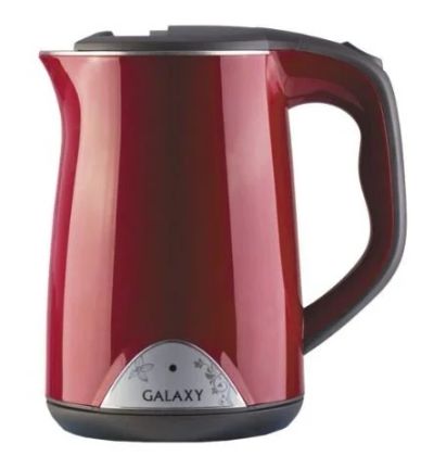 Лот: 12024162. Фото: 1. Электрочайник Galaxy GL 0301 КРАСНЫЙ. Чайники, кофемашины, кулеры