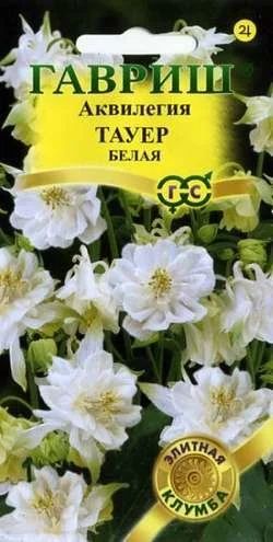 Лот: 11024162. Фото: 1. Аквилегия Тауер белая* 10 шт сер... Садовые цветы