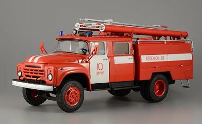 Лот: 6174292. Фото: 1. Масштабная модель ЗИЛ-130 АЦ-40... Автомоделизм