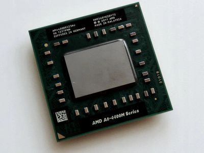 Лот: 15871037. Фото: 1. Процессор для ноутбука AMD A6-4400M... Процессоры